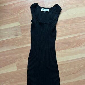 Taylor Ribbed Knit Mini Dress